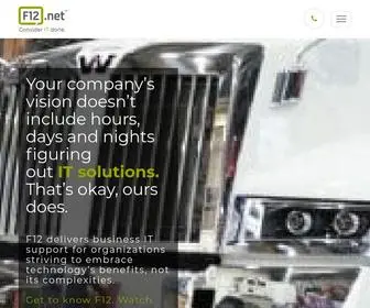 F12.net(Managed IT Services Reimagined) Screenshot