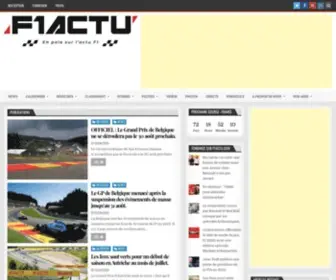 F1Actu.com(En pole sur l'actu F1) Screenshot