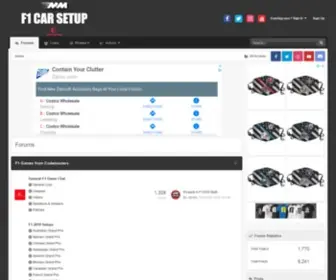 F1Carsetup.com(F1 Car Setups 2021 Codemasters) Screenshot