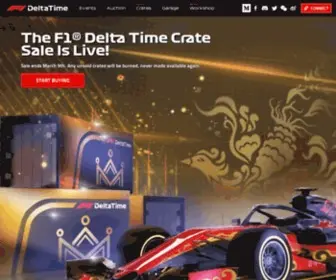 F1Deltatime.com Screenshot