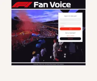 F1Fanvoice.com Screenshot