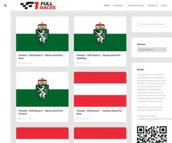 F1Fullraces.com(F1Fullraces) Screenshot