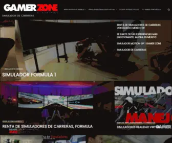 F1Gamerzone.com(Renta de simuladores para tu proximos eventos) Screenshot