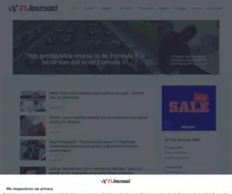 F1Journaal.be(Dagelijks Formule 1 nieuws) Screenshot