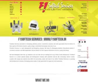 F1Softech.in(F1Softech Services) Screenshot