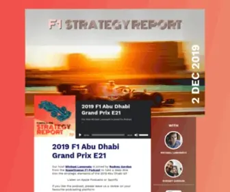F1Strategyreport.com(The F1 Strategy Report) Screenshot
