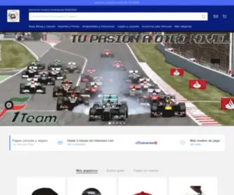 F1Team.com.mx(F1TEAM MEXICO) Screenshot