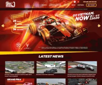 F1VietnamGP.com(Formula 1 Vietnam Grand Prix) Screenshot