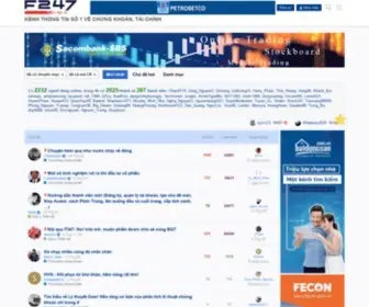 F247.com(Cộng đồng chứng khoán) Screenshot