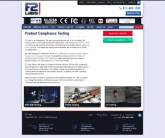 F2Labs.com(Product Compliance & Certification Testing Services) Screenshot