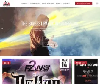 F2WBJJ.com(Fight 2 Win Promotions) Screenshot