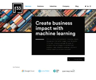 F33.ai(ML & Cloud Experts) Screenshot