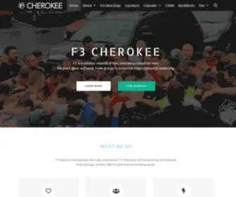 F3Cherokee.com(F3 Cherokee) Screenshot