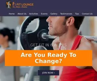 F3Fitlounge.co.in(Get Fit in 6 weeks) Screenshot