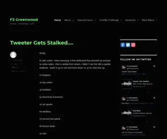 F3Greenwood.com(Fitness) Screenshot