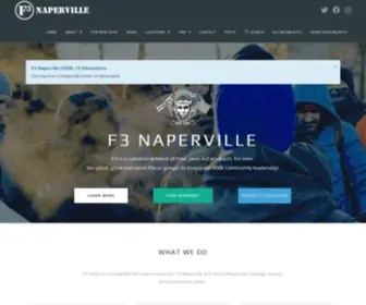 F3Naperville.com(F3 Naperville) Screenshot