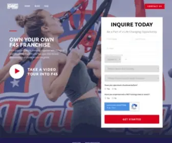 F45Invest.com(Fitness Franchise Opportunity) Screenshot