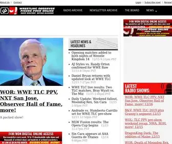 F4Wonline.com(WWE news) Screenshot