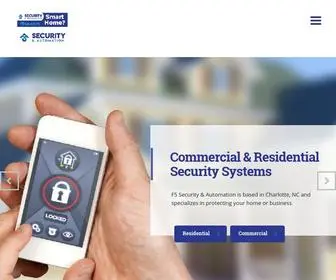 F5SA.com(Commercial & Residential Security Systems Charlotte) Screenshot