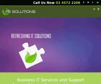 F5Solutions.com.au(IT Services and Support) Screenshot