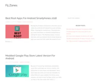 F5Zones.com(F5 Zones) Screenshot