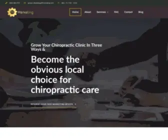 F9Marketing.com(Authority Marketing Services for Chiropractors) Screenshot