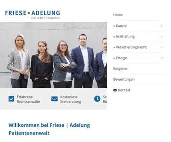 FA-Patientenanwalt.de(II➤ FA Patientenanwalt) Screenshot