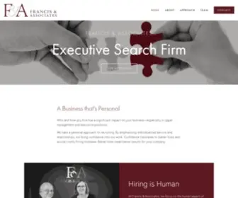 FA-Search.com(Francis & Associates) Screenshot