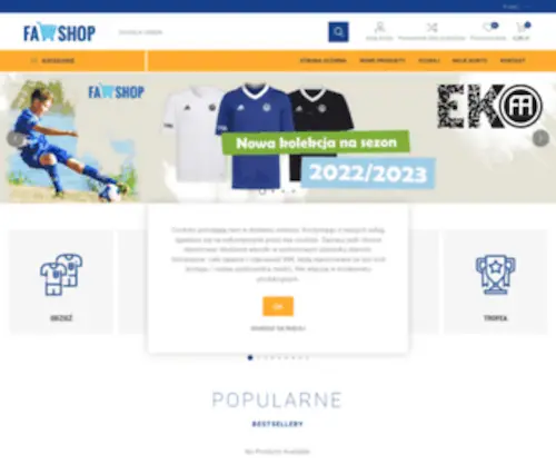 FA-Shop.pl(Sklep Piłkarski) Screenshot