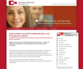 FA-ZD.de(Facharzt-Zentrum Düsseldorf) Screenshot