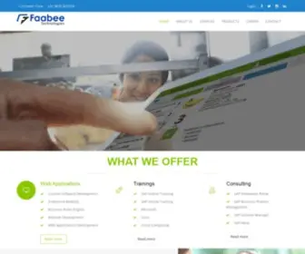Faabee.com(Faabee Technologies) Screenshot