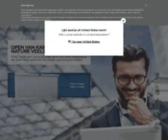 Faacbenelux.com(FAAC Benelux) Screenshot