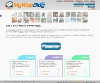 Faa.im(Get a Free Mobile Blog at MyWapBlog.com) Screenshot