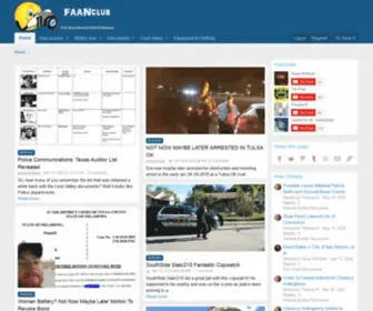 Faanclub.com(First Amendment Activist Network) Screenshot