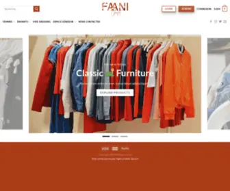 Faanicloset.com(Accueil) Screenshot