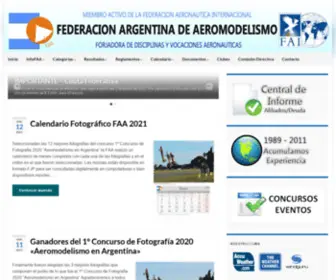 Faa.org.ar(Federación) Screenshot