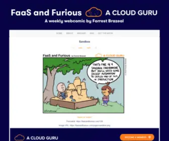 Faasandfurious.com(FaaS and Furious) Screenshot