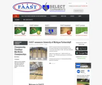Faastsports.com(FAAST) Screenshot