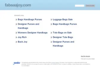Fabaaajoy.com(Greer, Burns & Crain, Ltd) Screenshot