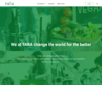 Fabainvest.com(FABA Venture Capital) Screenshot