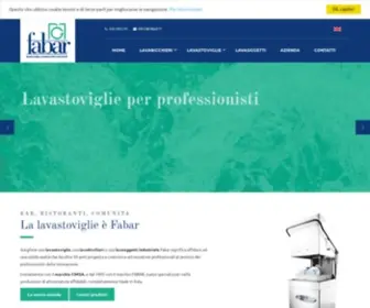 Fabar.it(Lavastoviglie e lavabicchieri industriali per uso professionale) Screenshot