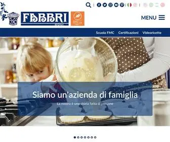 Fabbri1905.com(Prodotti e ricette per gelatieri) Screenshot