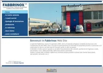 Fabbrinox.it(Bussolengo (Verona)) Screenshot