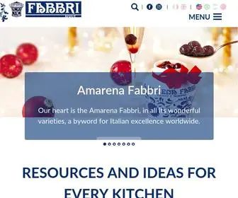 Fabbriusa.com(Amarena Fabbri) Screenshot