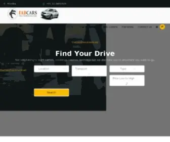 FABCArs.in(Chauffeur Driven Car Mumbai) Screenshot