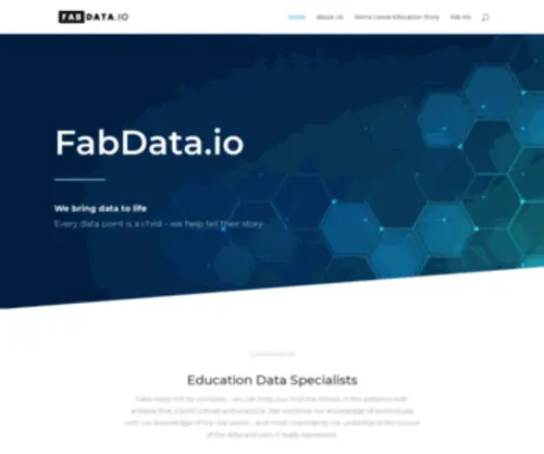 Fabdata.io(We bring data to life) Screenshot