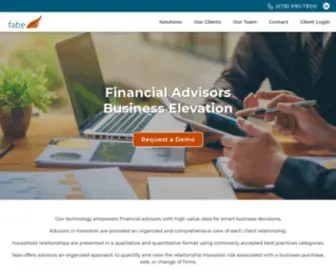 Fabeassist.com(Financial Advisor Business Evaluation) Screenshot