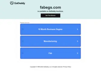 Fabegs.com(Create an Ecommerce Website and Sell Online) Screenshot