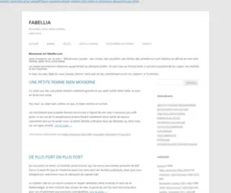 Fabellia.com(Œuvres courtes) Screenshot