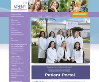 Fabenobgyn.com(Obstetrics Practice) Screenshot